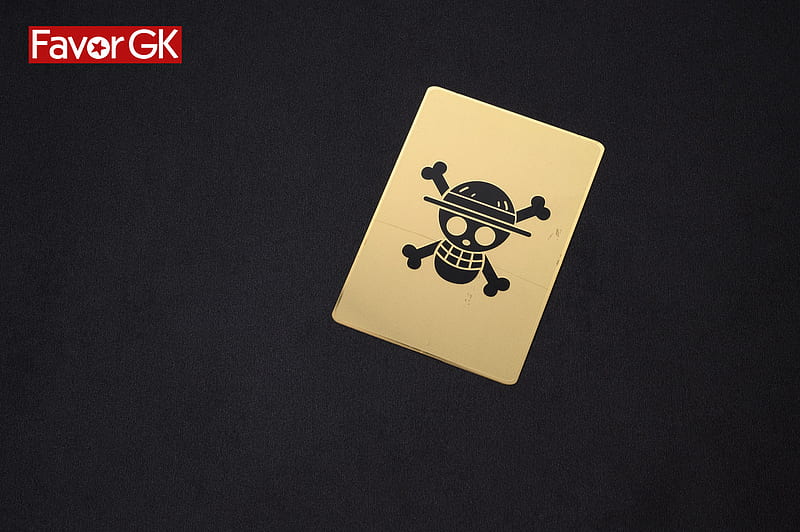 Gold Metal Stainless Steel Wanted of Monkey D. Luffy - Proxy Card - Fr â FavorGK, Luffy Logo, HD wallpaper